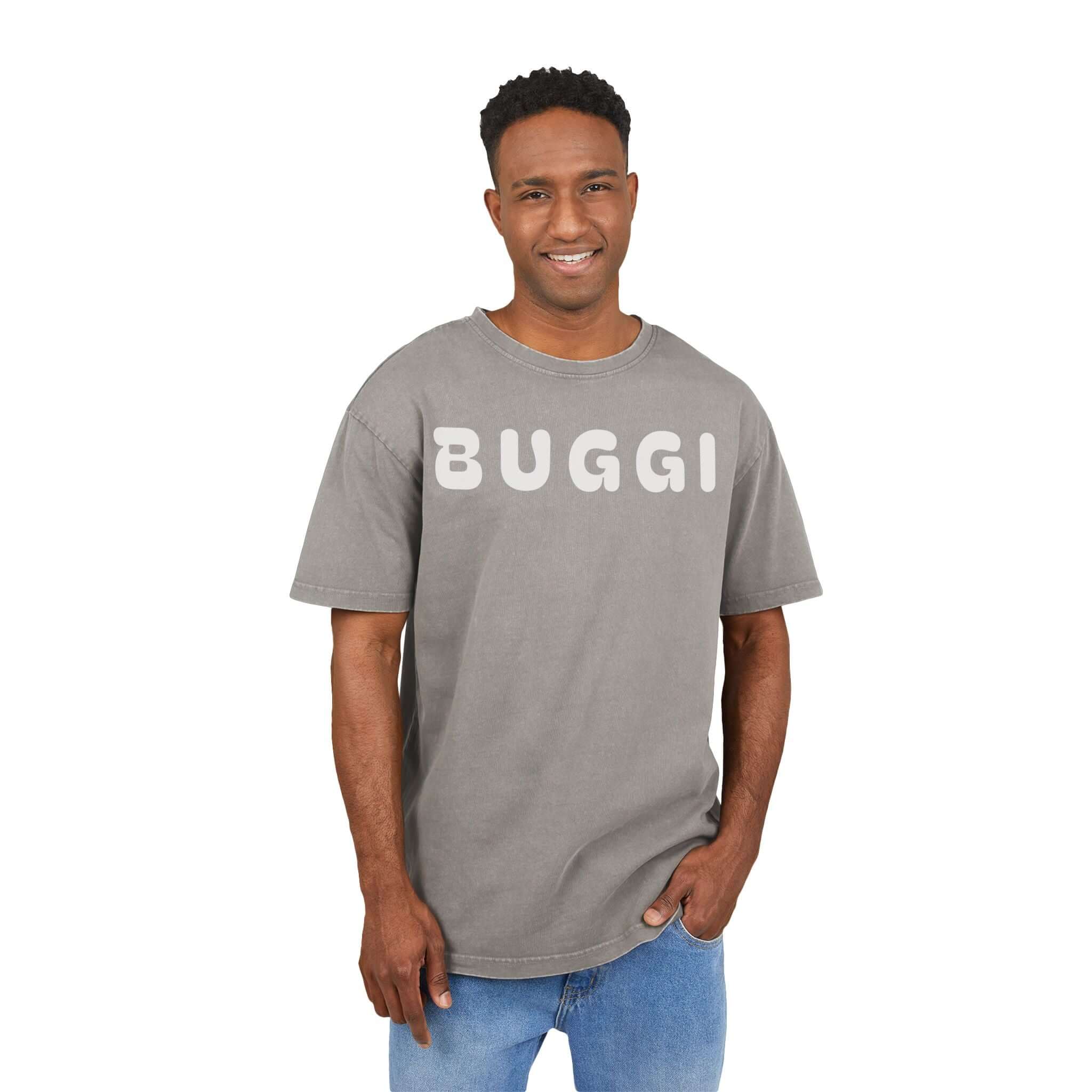 Acid Washed Tee - Buggi Design Printify