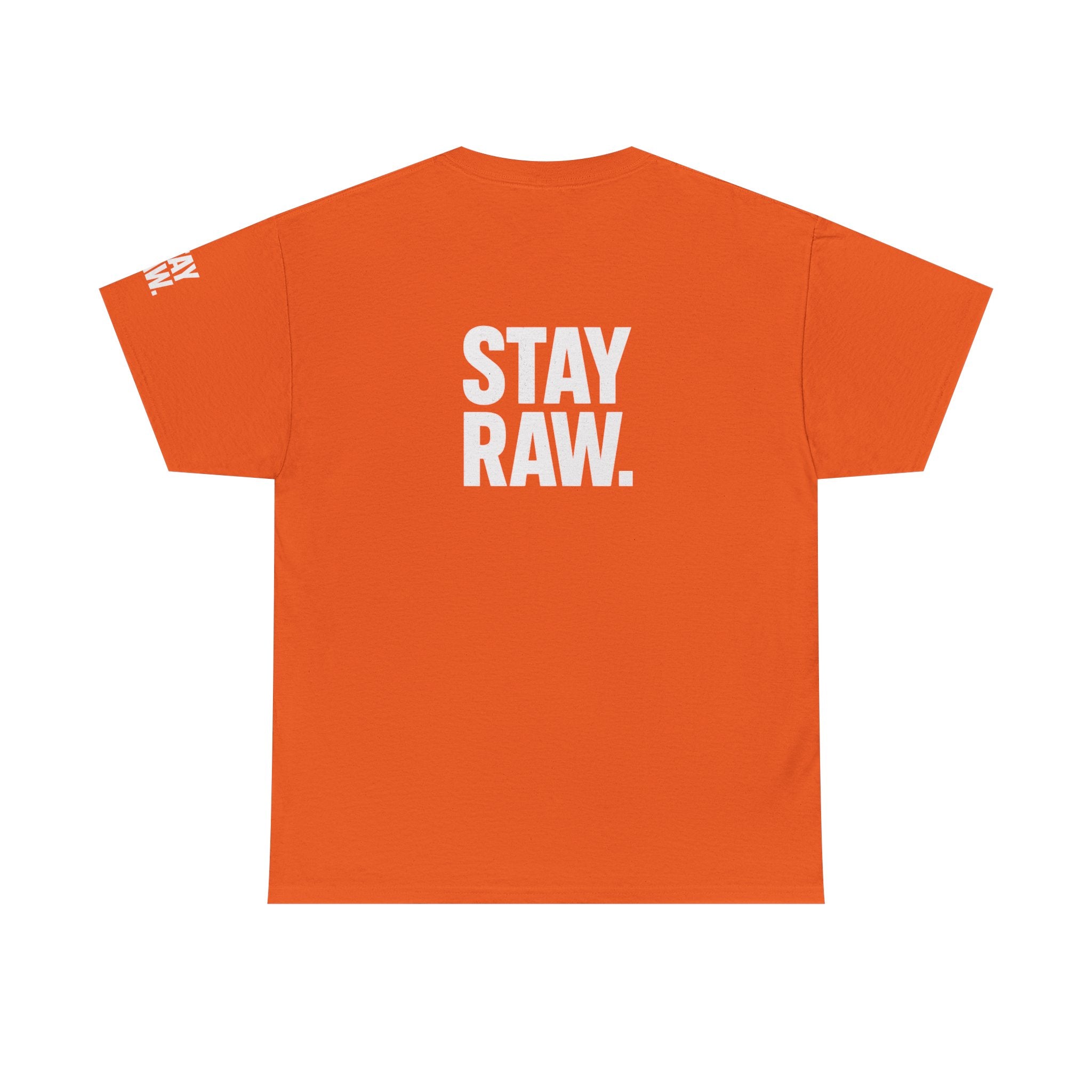 Raw Energy Unisex Tee - Stay Raw, Casual Wear, Street Style, Everyday Outfit, Graphic Tee, Gift for Him/Her Printify