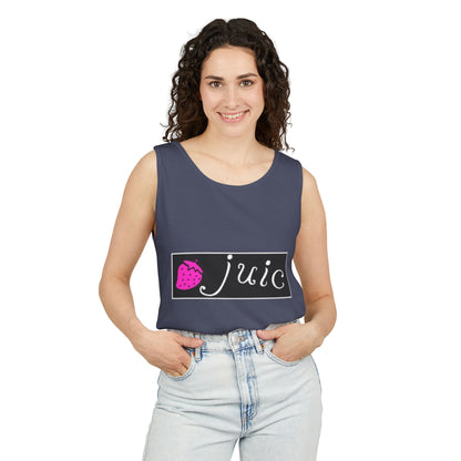 Juice-Themed Unisex Tank Top, Perfect for Summer Outings, Pool Parties, and Fruit Lovers