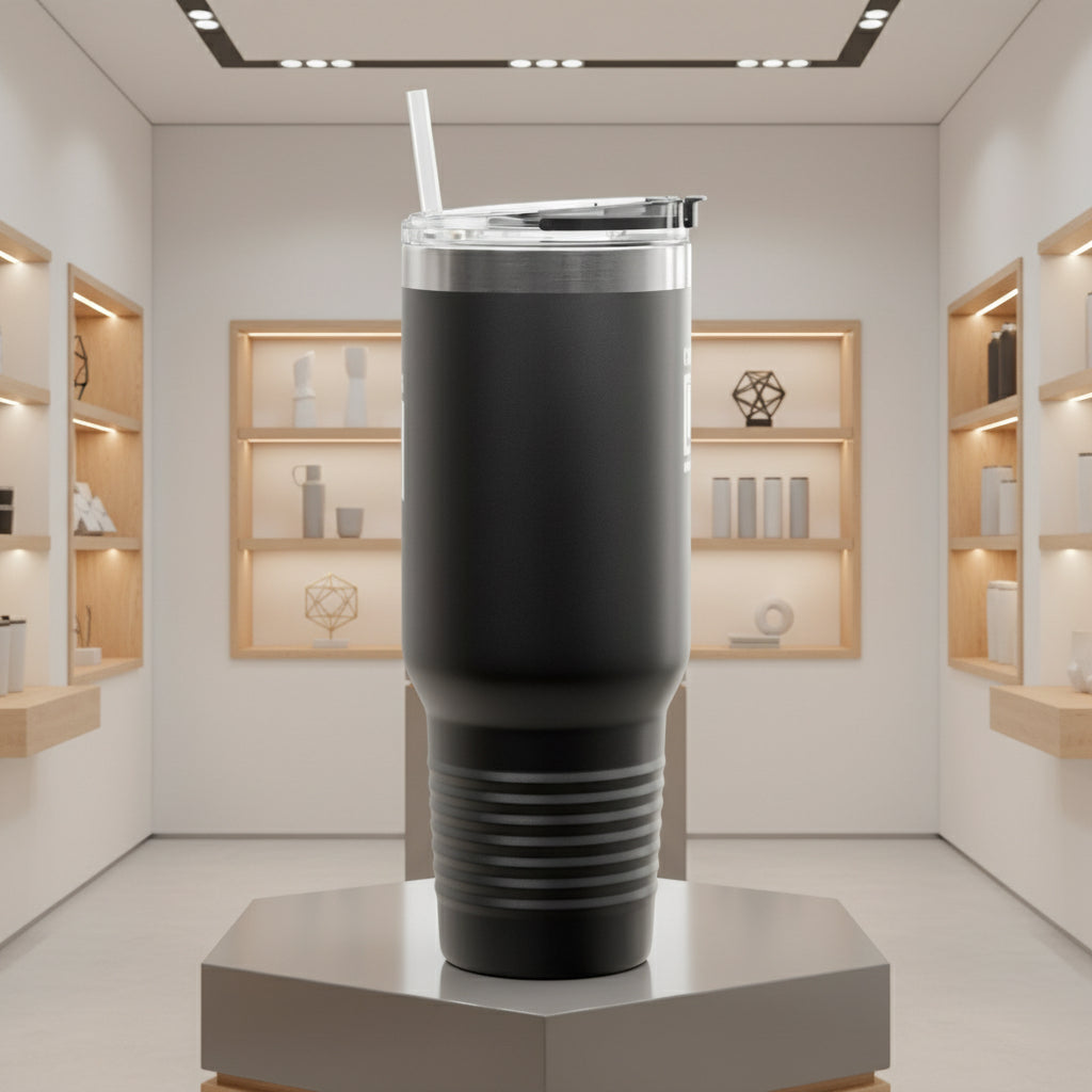 Insulated Travel Mug (40oz) for hot & cold beverages Printify