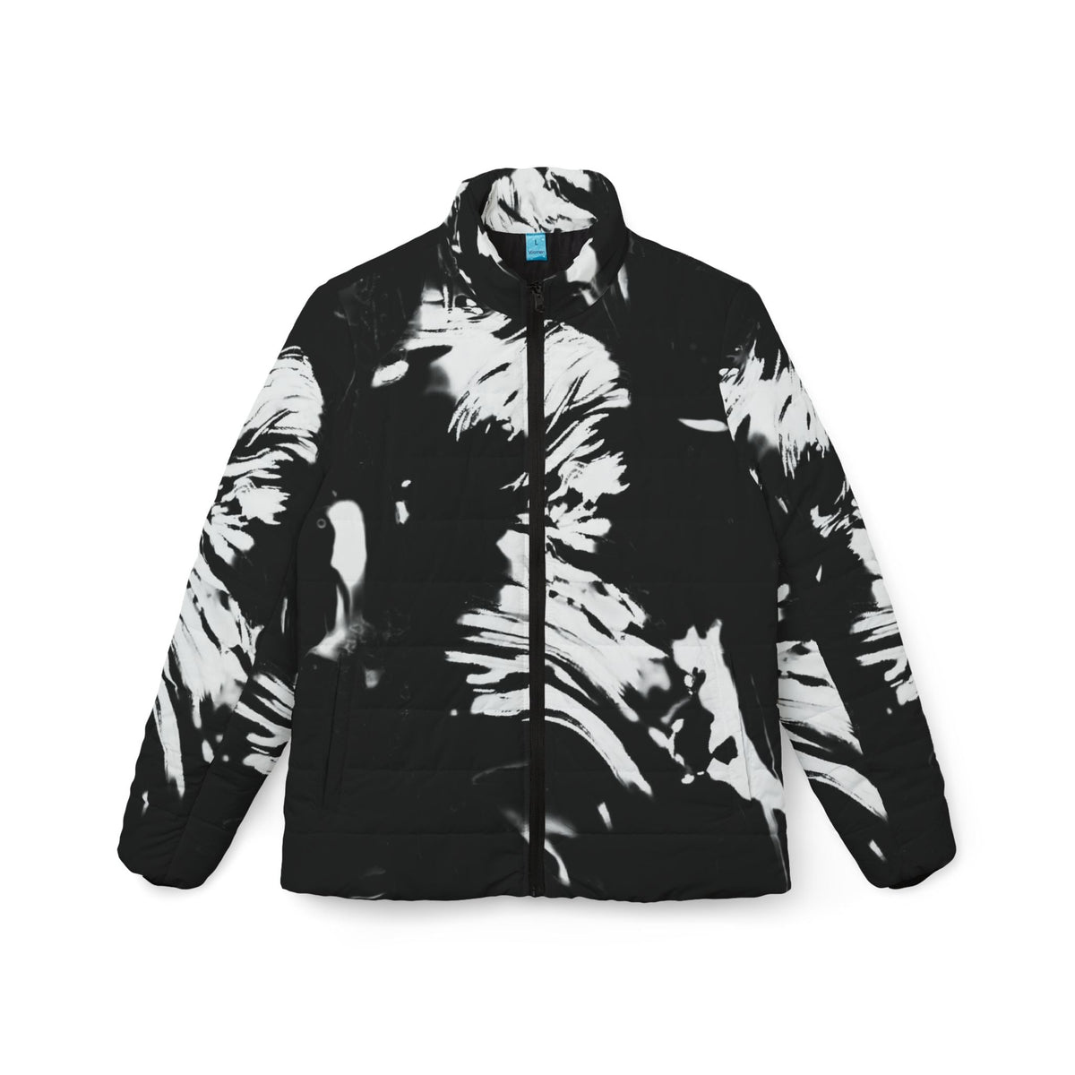 Black White Splash Jacket Printify