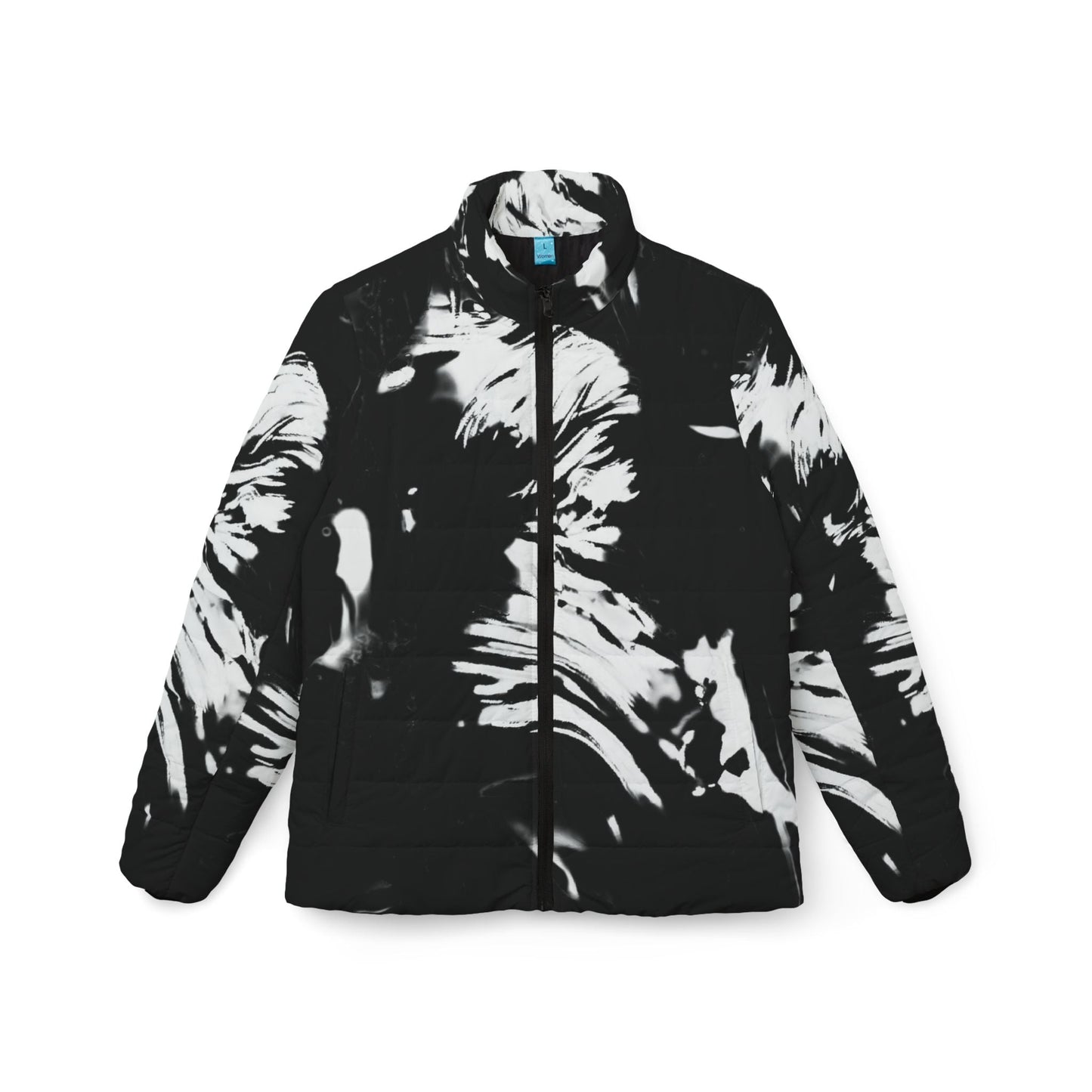 Black White Splash Jacket Printify