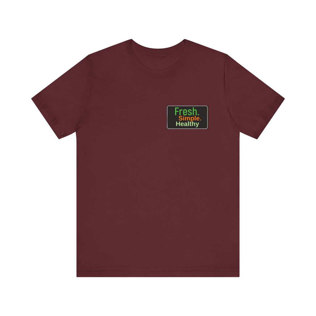 Unisex Fresh Healthy Short Sleeve Tee