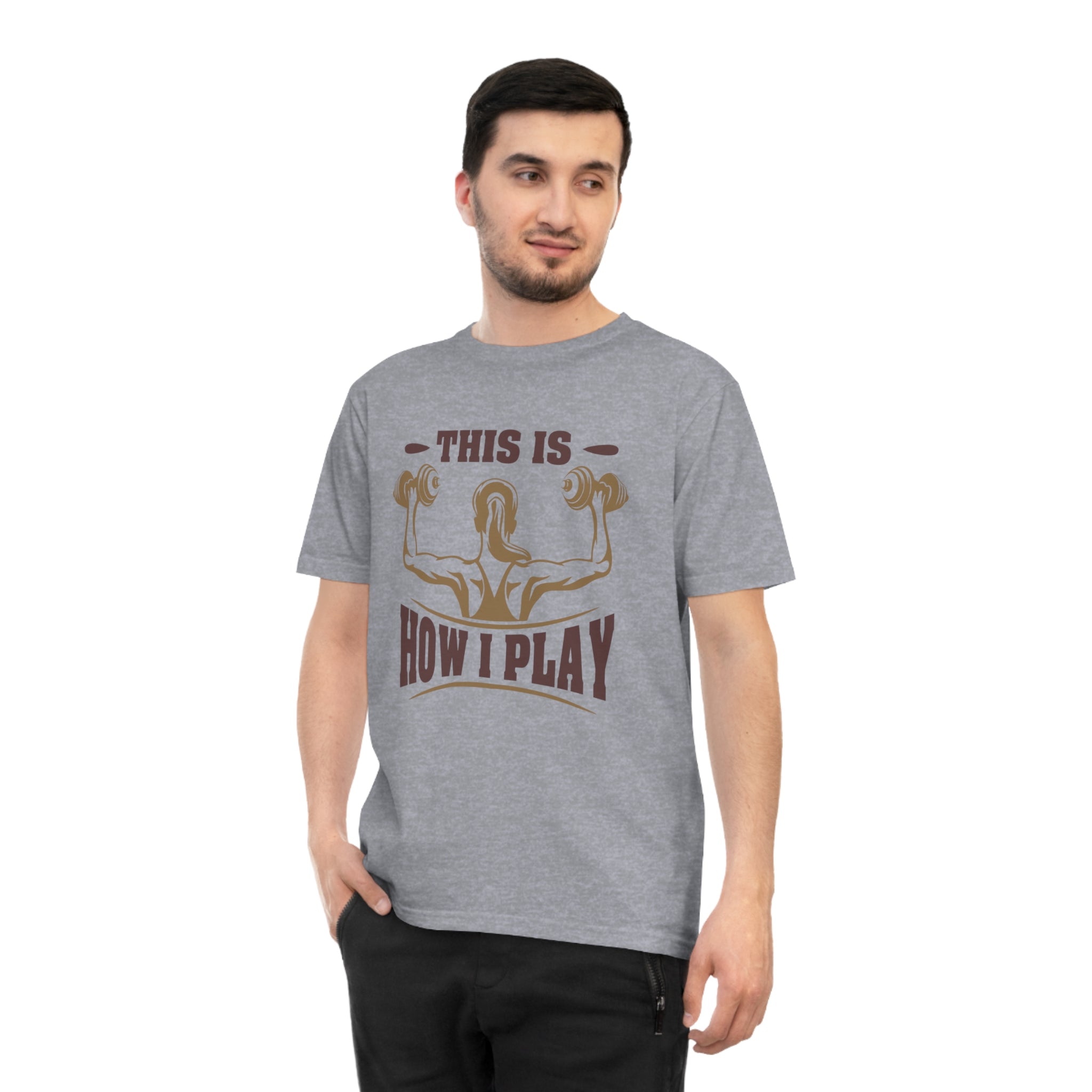 Rcnsons Unisex Classic Jersey 'Play' T-shirt