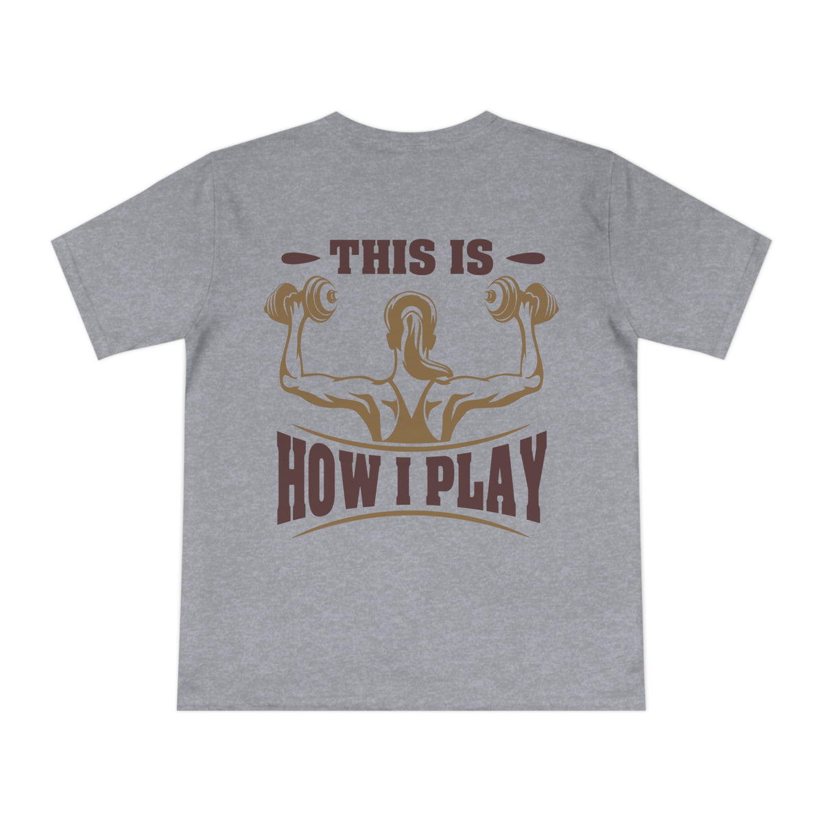 Rcnsons Unisex Classic Jersey 'Play' T-shirt