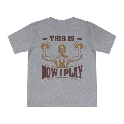 Rcnsons Unisex Classic Jersey 'Play' T-shirt