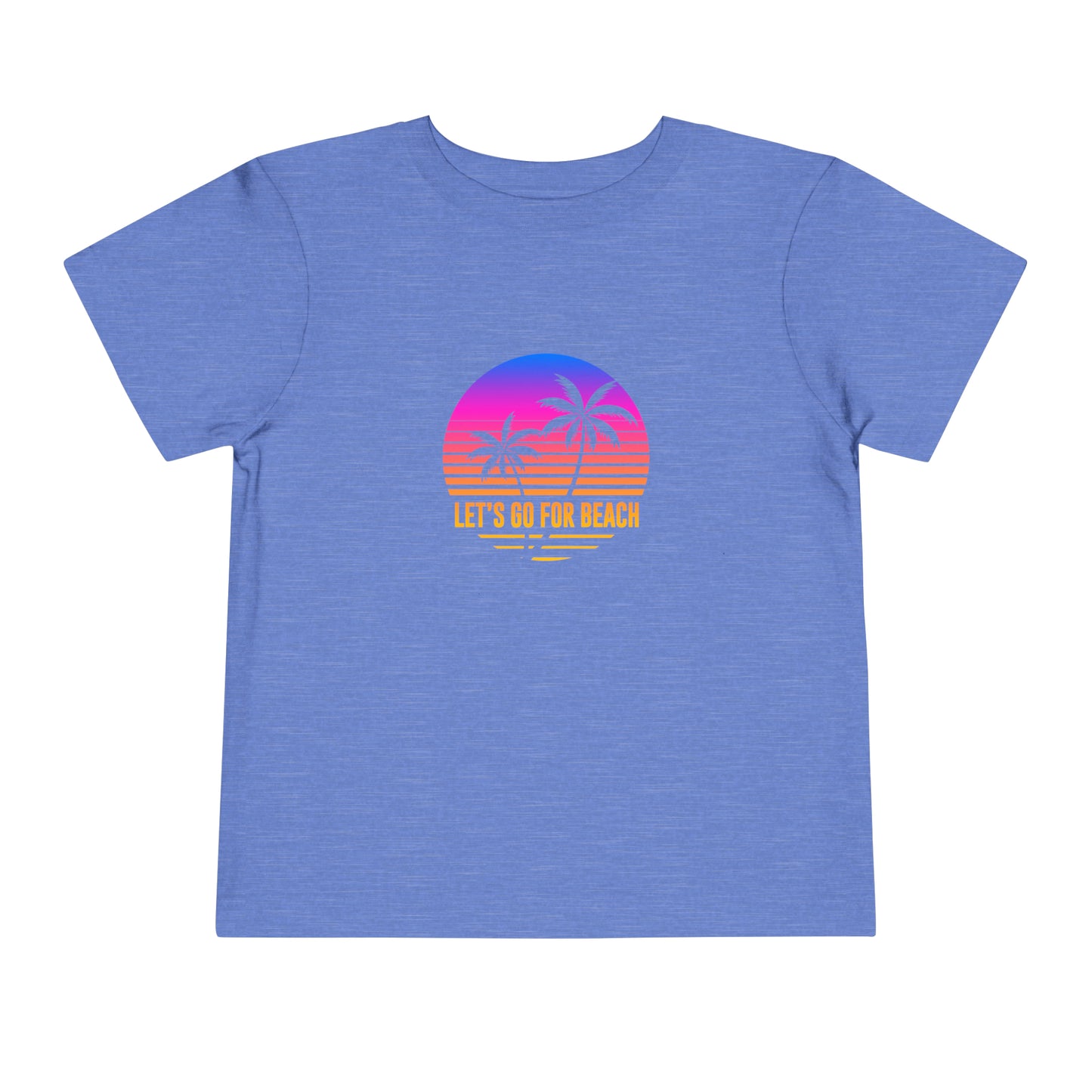 T-shirt Allons-y pour la plage pour tout-petit 