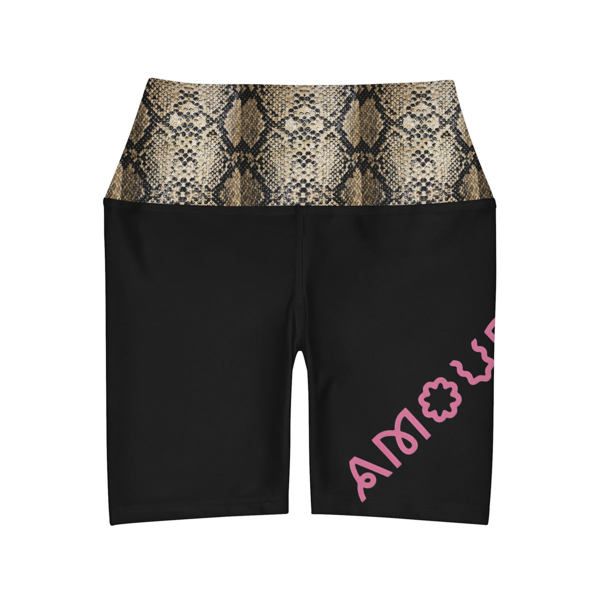 Amourös High Waisted Yoga Shorts