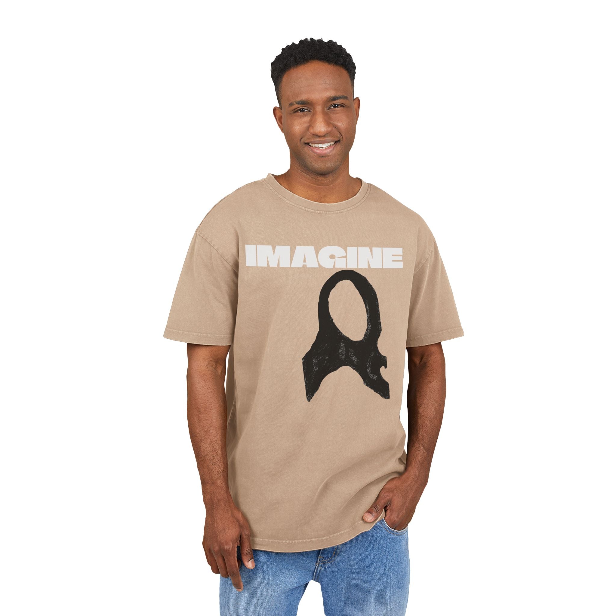 Acid Washed Tee - Imagine Design