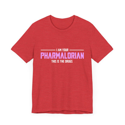 Je suis votre pharmacolorien, c’est le tee-shirt unisexe des médicaments 