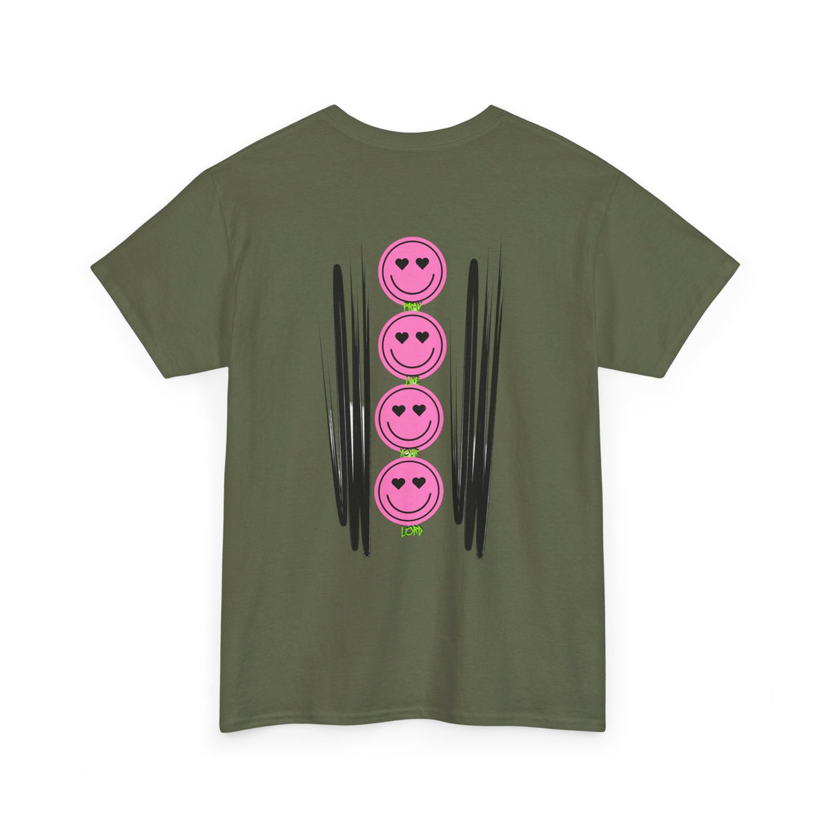 RCNSONS Unisex Heavy Cotton Smileys Tee