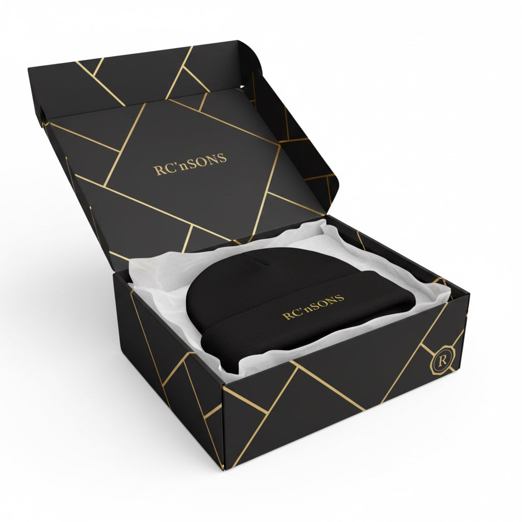 Embroidered LA Logo Knit Beanie — Cozy Streetwear Winter Hat