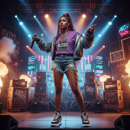 Blessed T-Shirt — 'blessed' Script Graphic Christian Tee