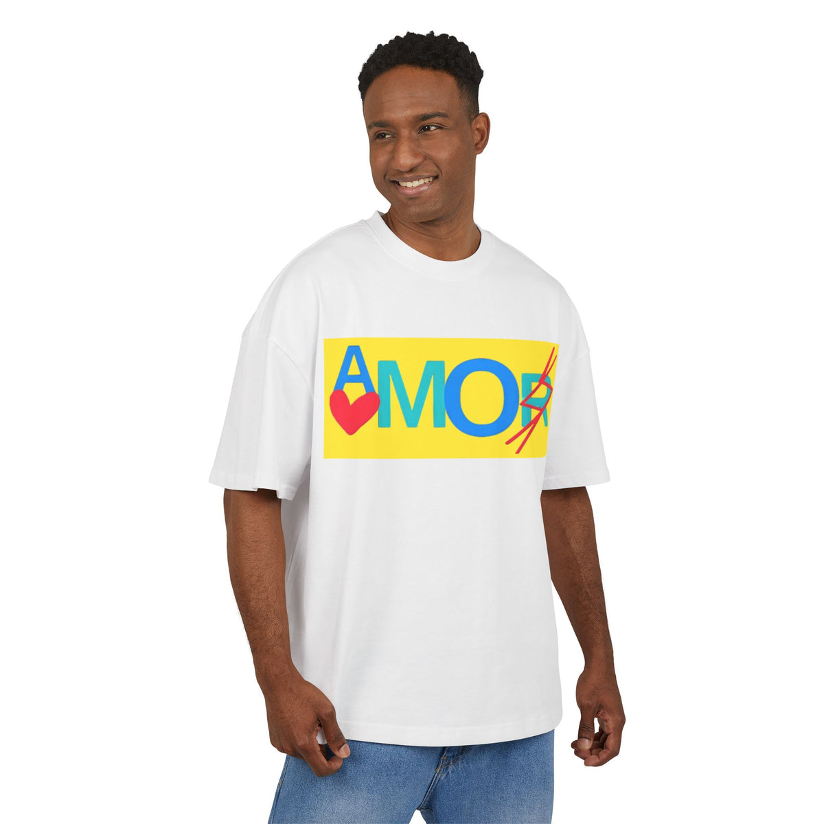 T-Shirt with AmoR X Design - Unisex