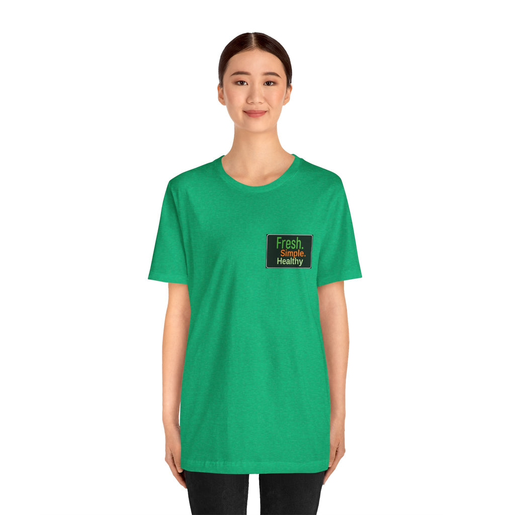 Unisex Fresh Healthy Short Sleeve Tee