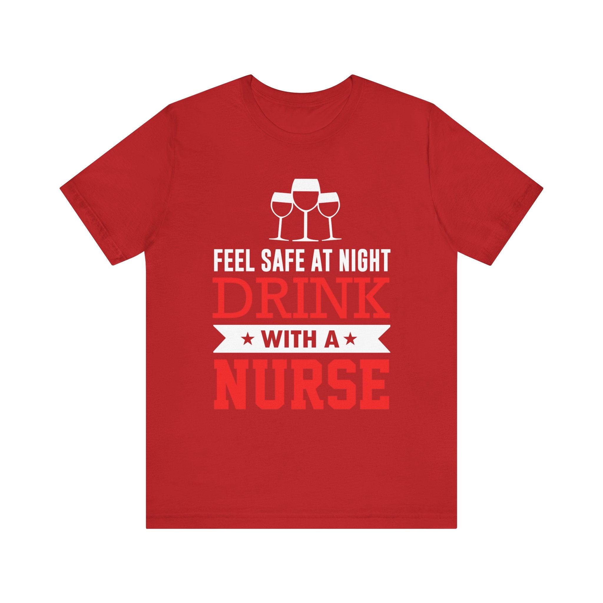 Sentez-vous en sécurité la nuit, buvez un tee-shirt unisexe 