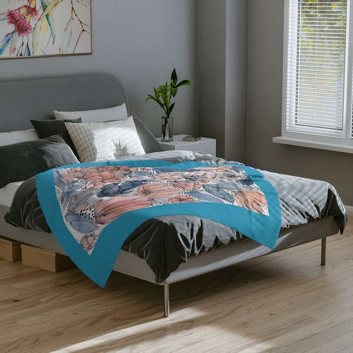 Velveteen Minky Blanket