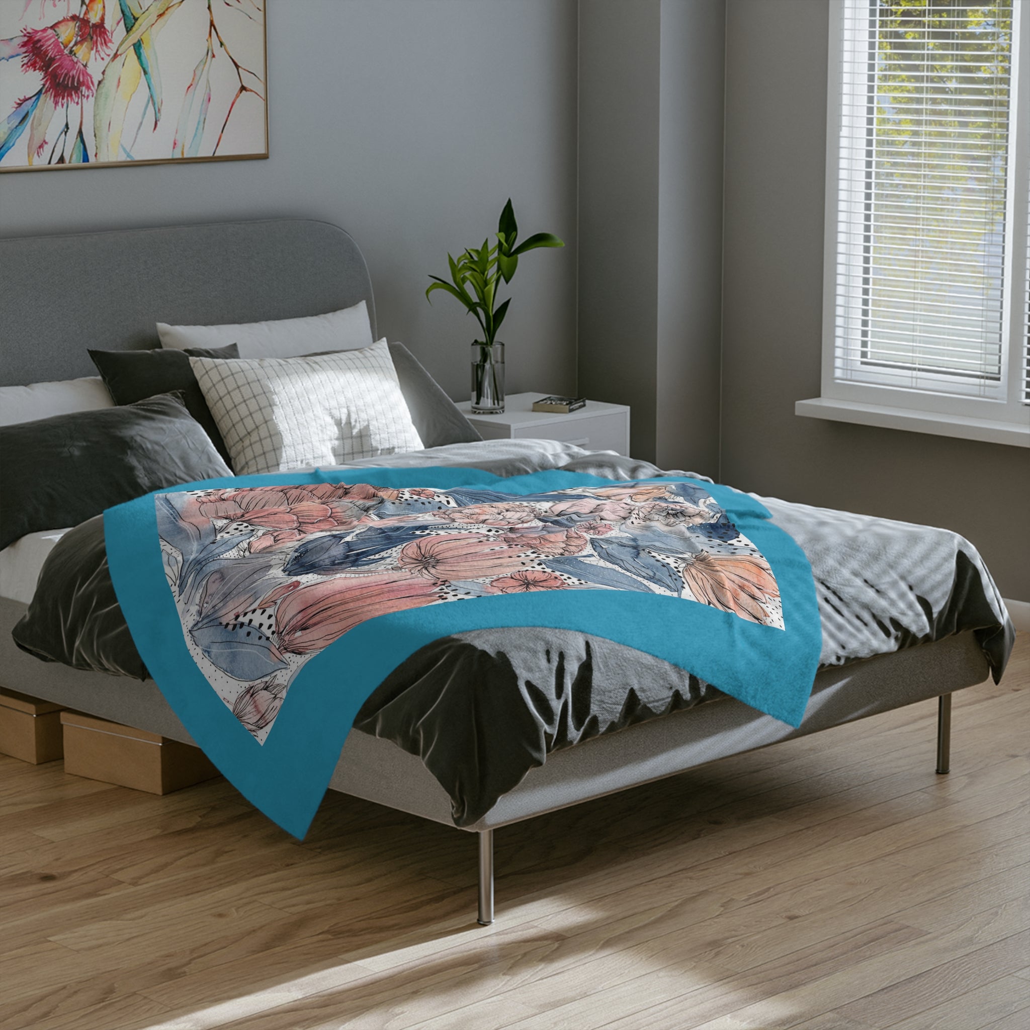 Velveteen Minky Blanket