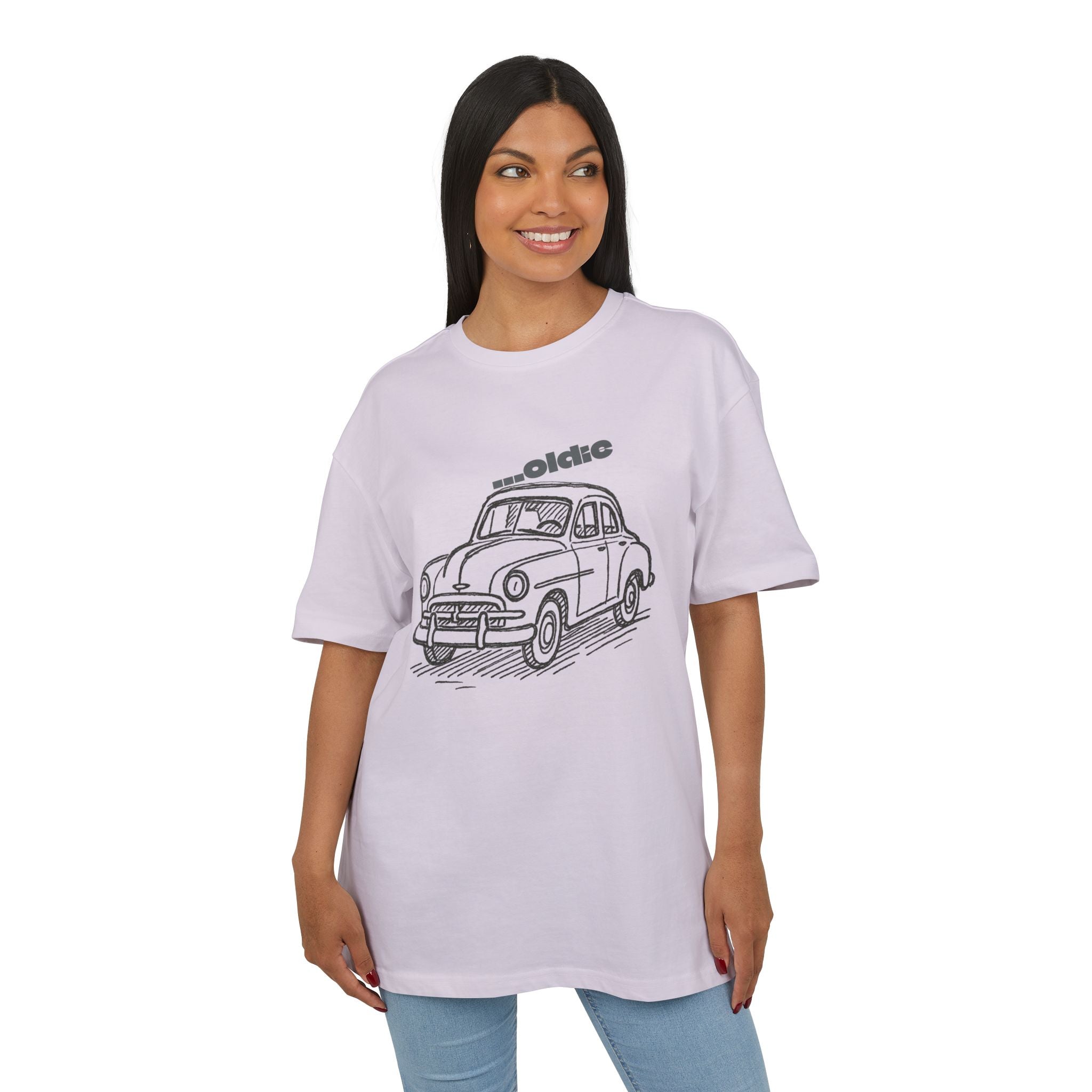 Car Oversize Tee - Unisex Heavy