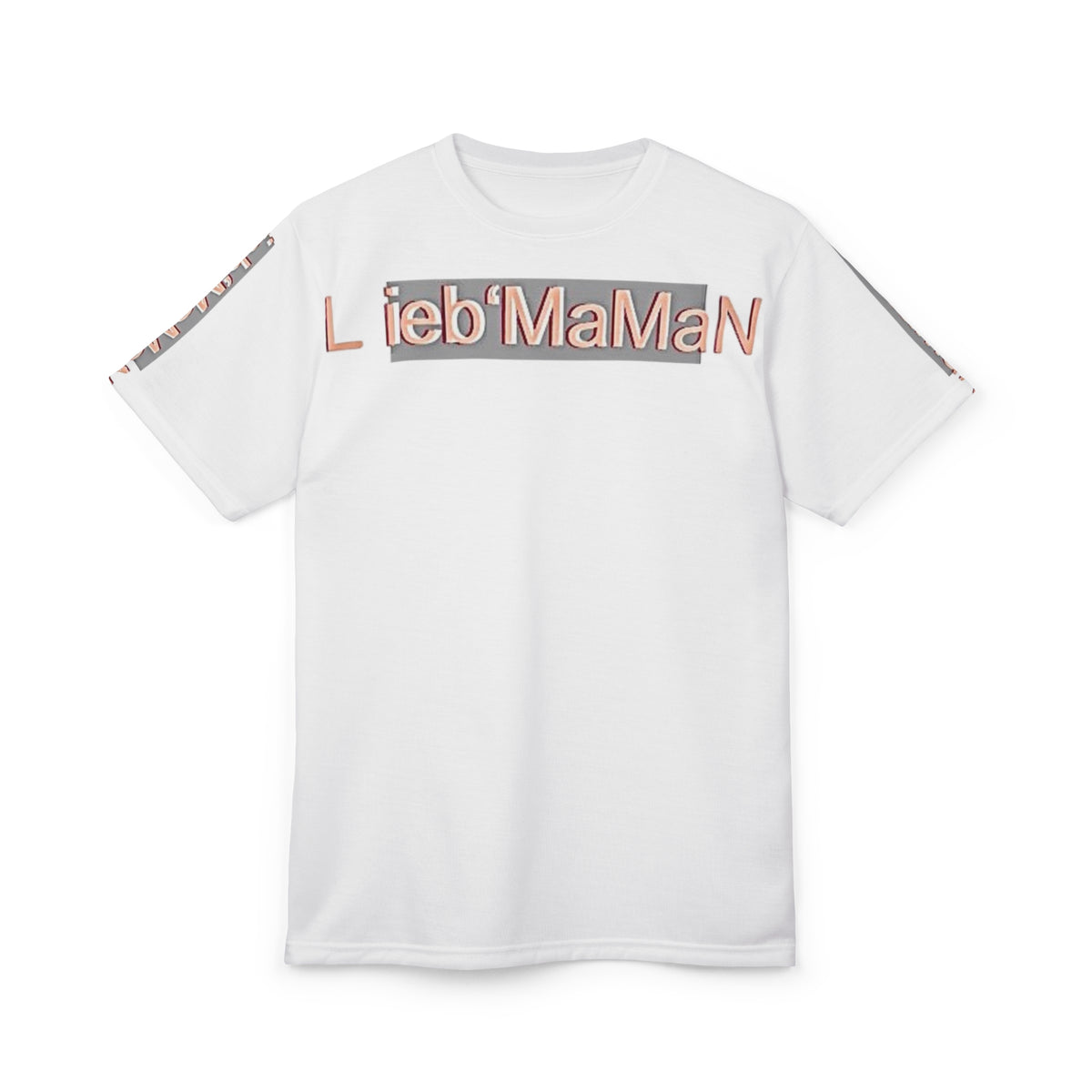 Stylish Unisex Cut & Sew Tee - 'Lieb'MaMaN' Cozy Casual Wear