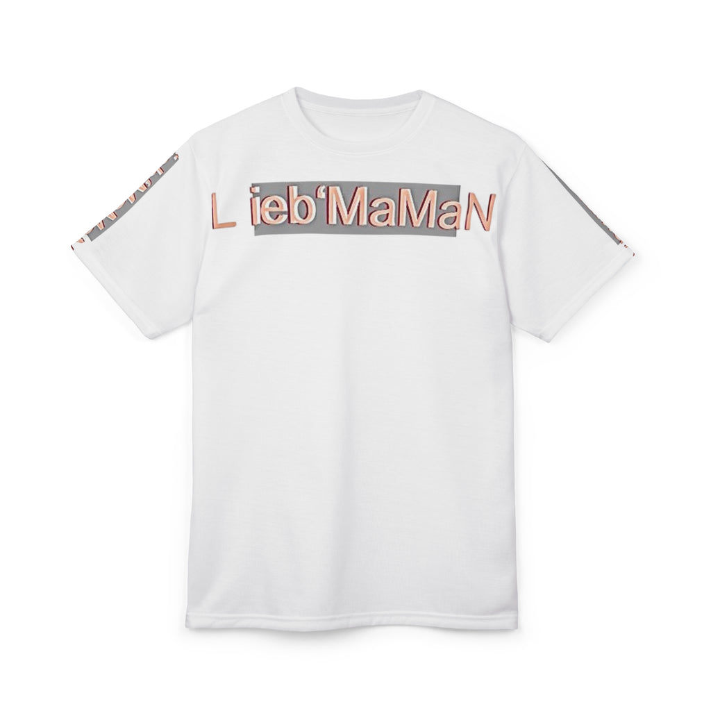 Stylish Unisex Cut & Sew Tee - 'Lieb'MaMaN' Cozy Casual Wear