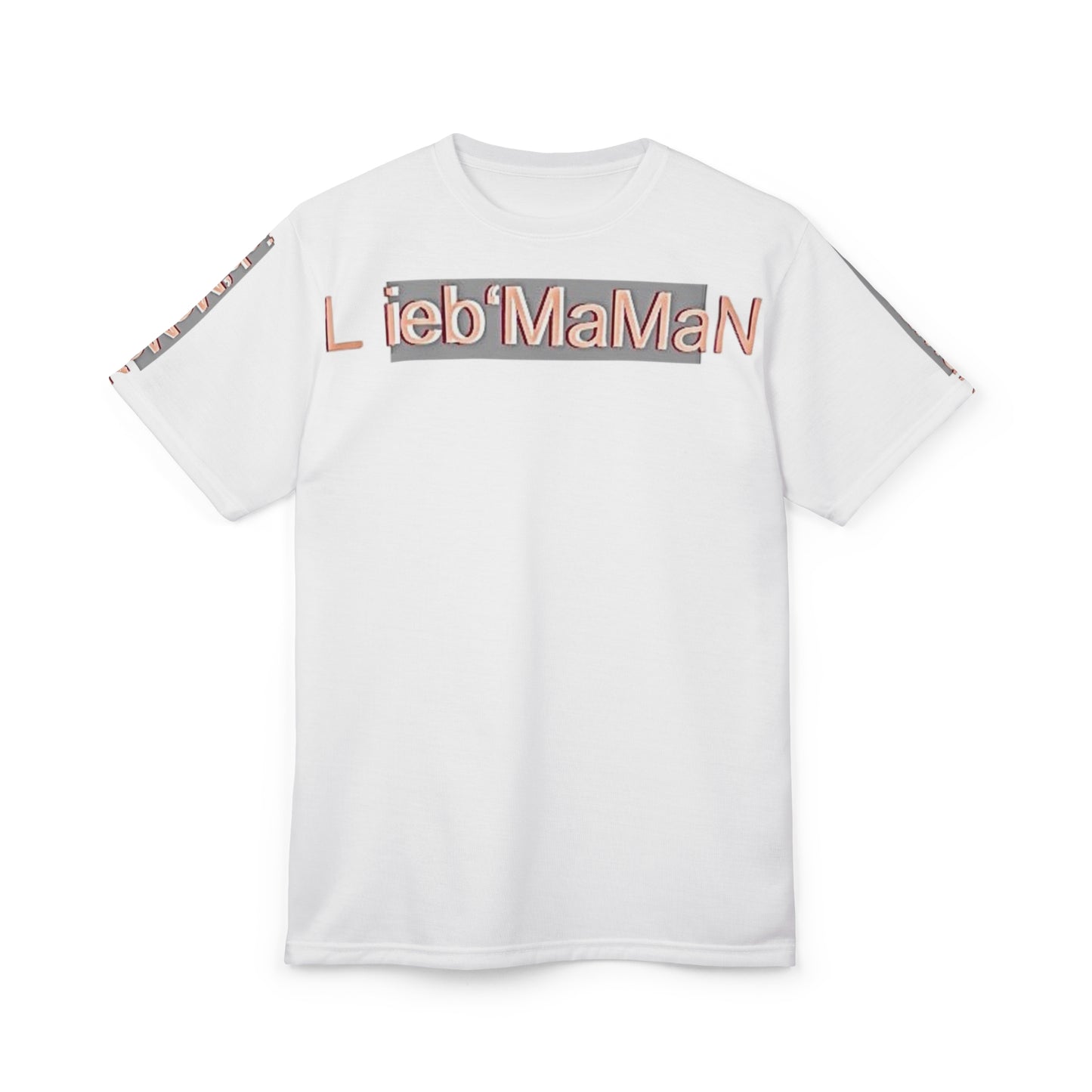 Stylish Unisex Cut & Sew Tee - 'Lieb'MaMaN' Cozy Casual Wear