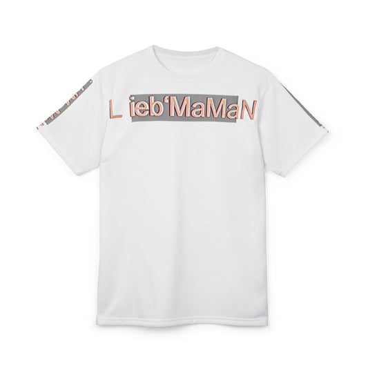 Stylish Unisex Cut & Sew Tee - 'Lieb'MaMaN' Cozy Casual Wear