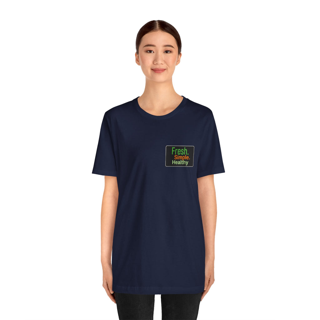 Unisex Fresh Healthy Short Sleeve Tee