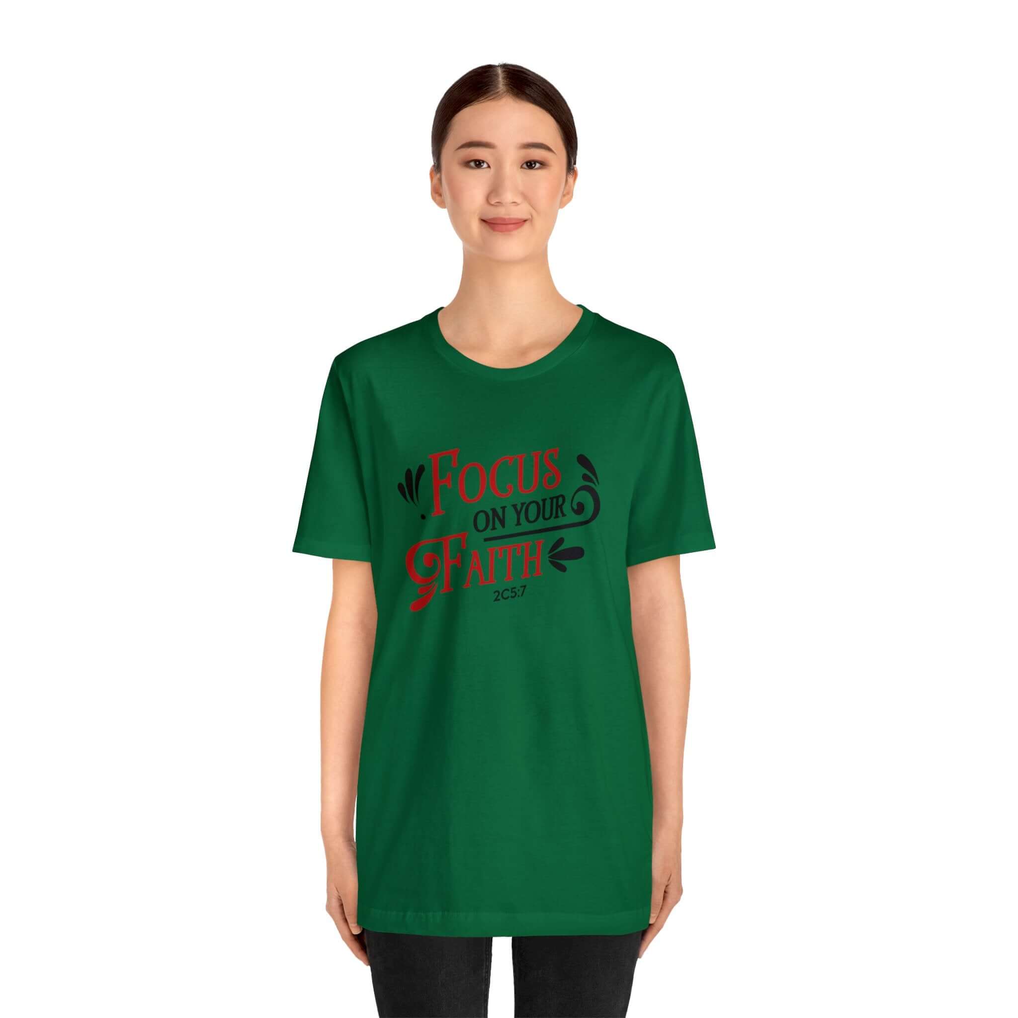 Focus On Your Faith Unisex Tee - RC’nSONS