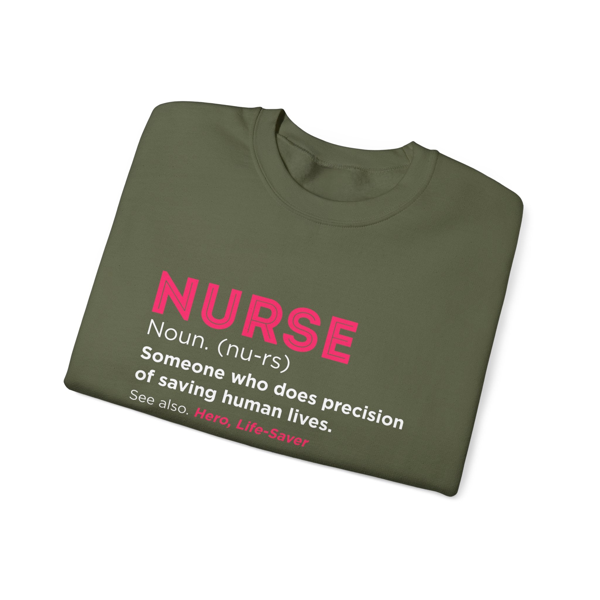 Sweat-shirt unisexe infirmière 