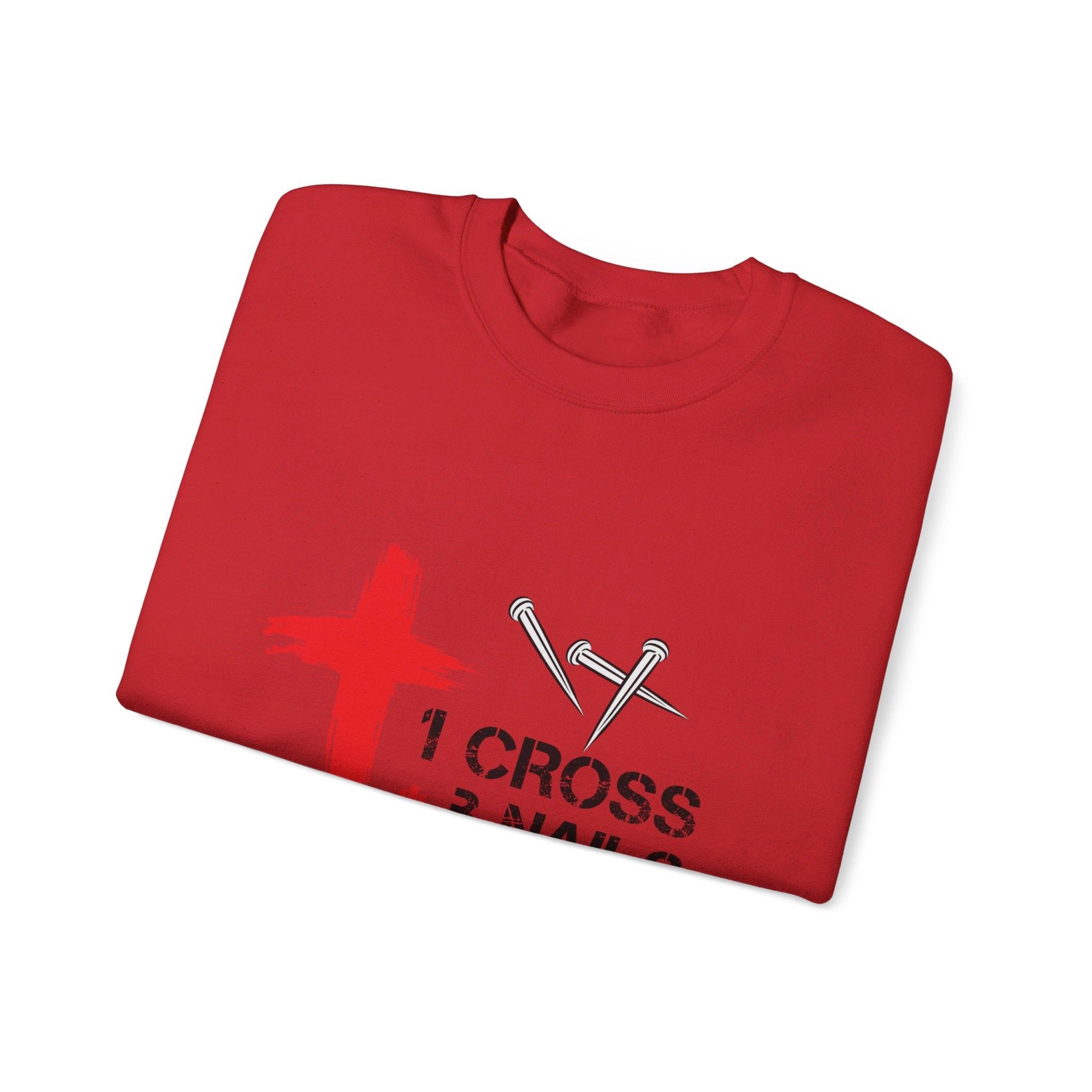 1 Croix 3 Ongles 4 Étant donné Sweat-shirt unisexe 