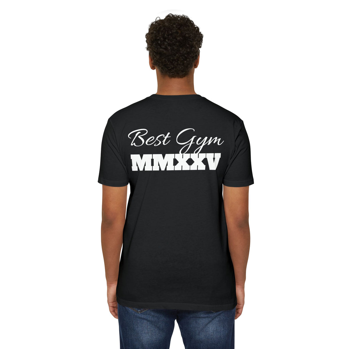 Best Gym Unisex CVC Jersey T-Shirt - Comfortable Fitness Apparel