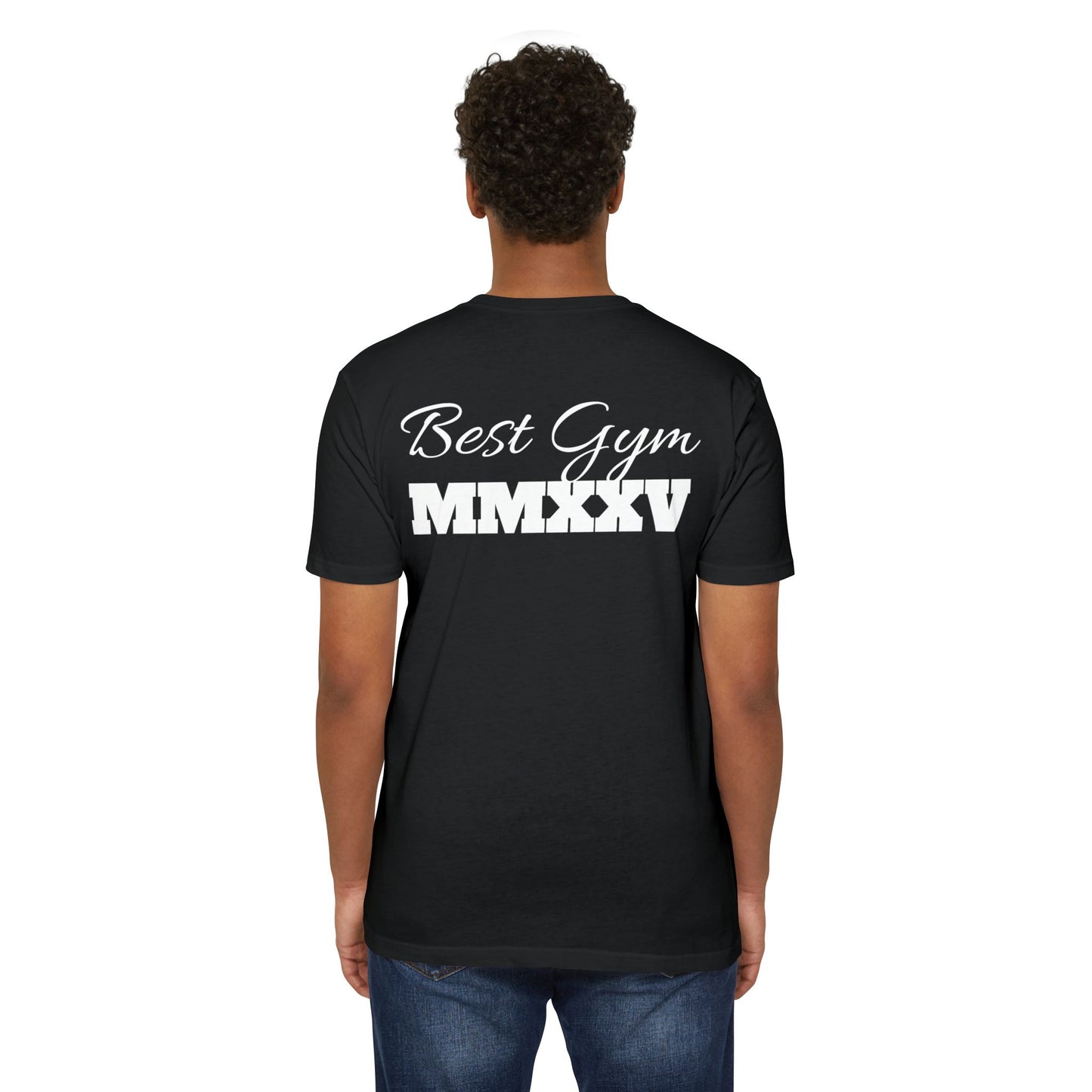Best Gym Unisex CVC Jersey T-Shirt - Comfortable Fitness Apparel