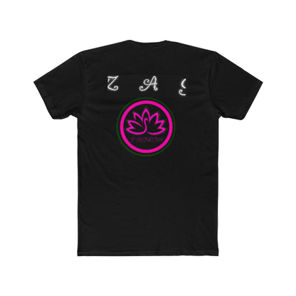 Zen Lotus Symbol Unisex Cotton Crew Tee - Relaxed Fit T-Shirt for Mindfulness Practice