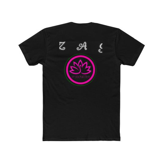 Zen Lotus Symbol Unisex Cotton Crew Tee - Relaxed Fit T-Shirt for Mindfulness Practice