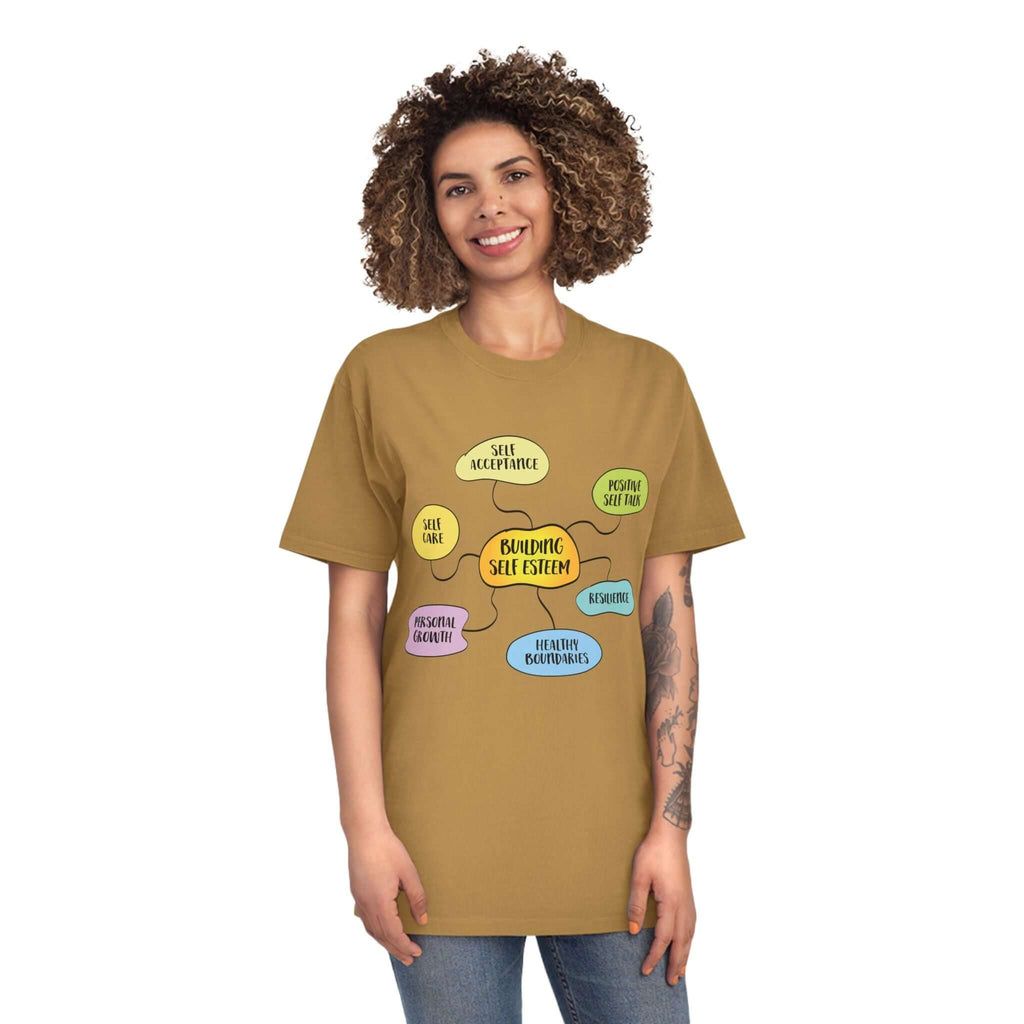 Faded Shirt - Building Self-Esteem Graphic Tee
