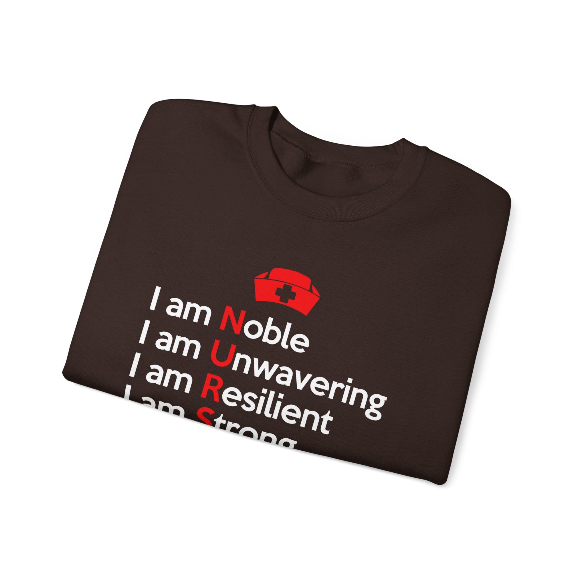 Je suis noble, je suis un sweat-shirt unisexe inébranlable 