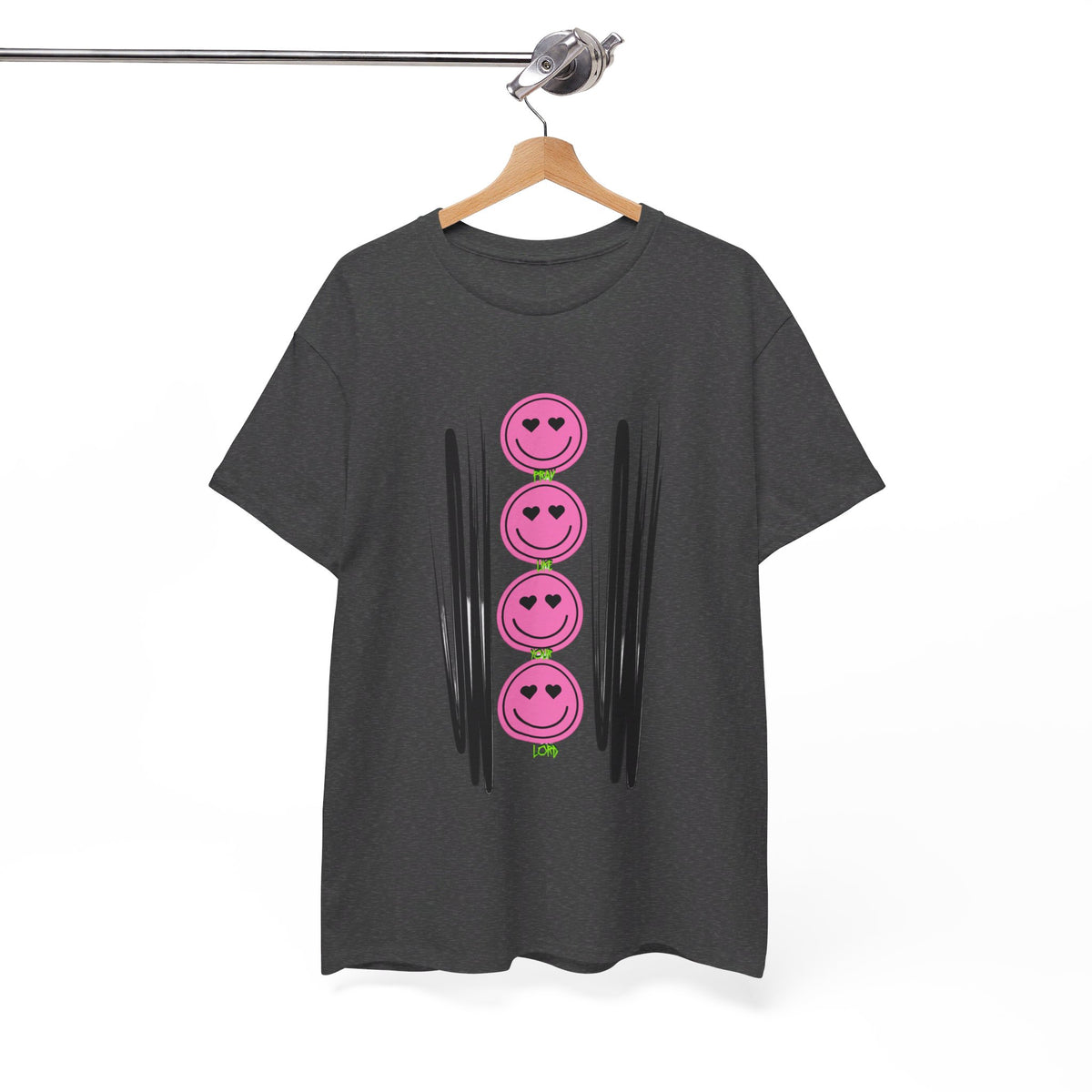 RCNSONS Unisex Heavy Cotton Smileys Tee