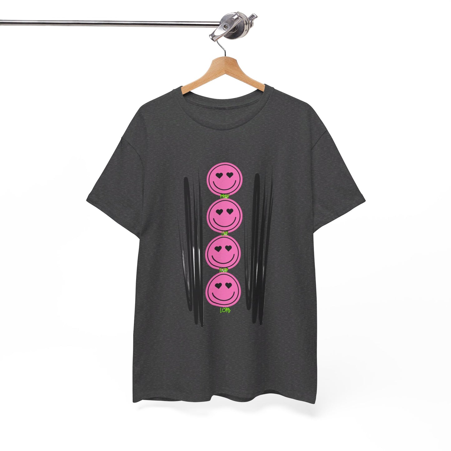 RCNSONS Unisex Heavy Cotton Smileys Tee