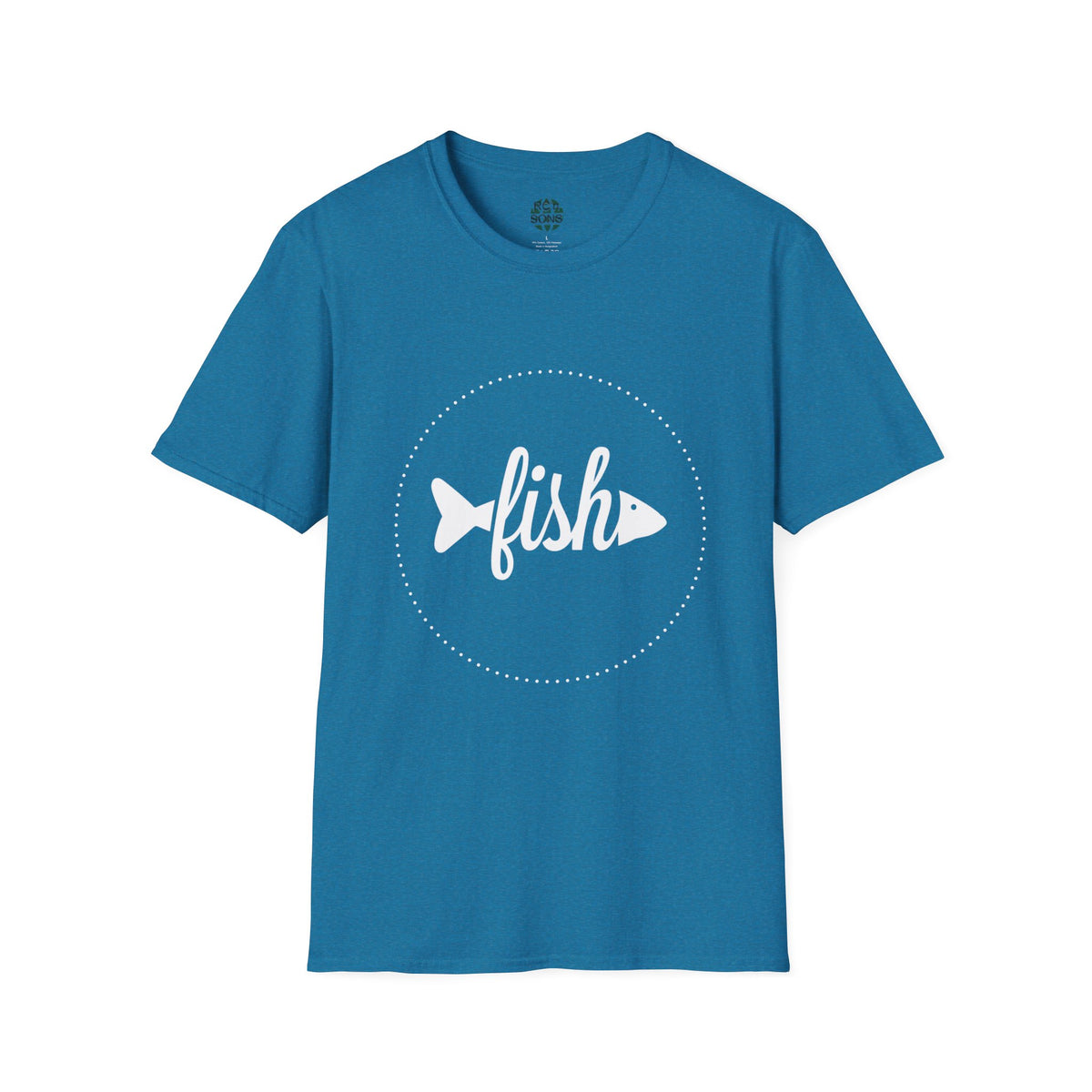 Casual Fish Graphic Tee - Perfect for Nature Lovers