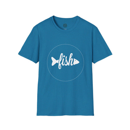 Casual Fish Graphic Tee - Perfect for Nature Lovers