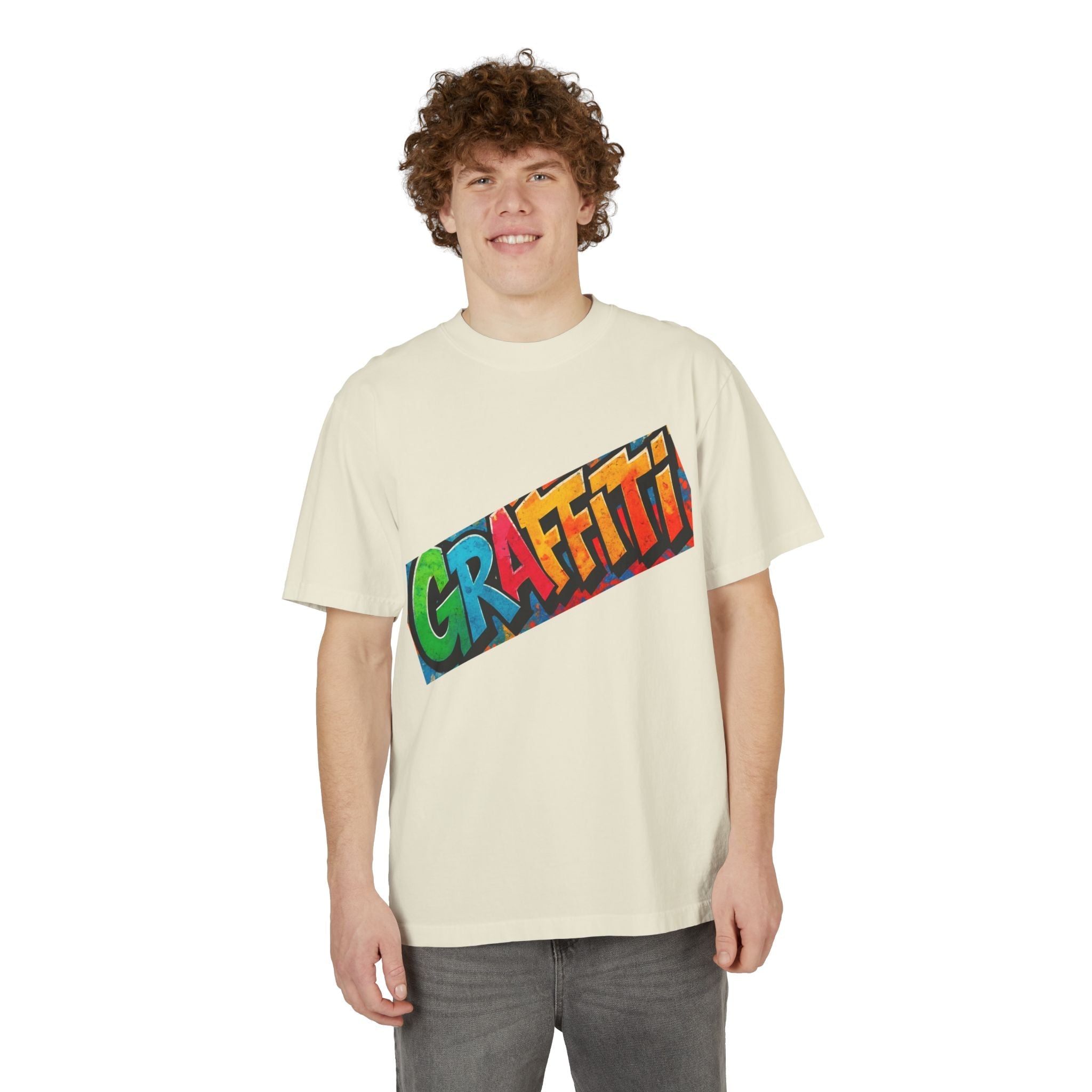 Graffiti Vibe Unisex T-Shirt, Urban Style Tee, Fashion Statement Shirt, Street Wear, Summer Casual Tee, Skateboard Apparel Printify