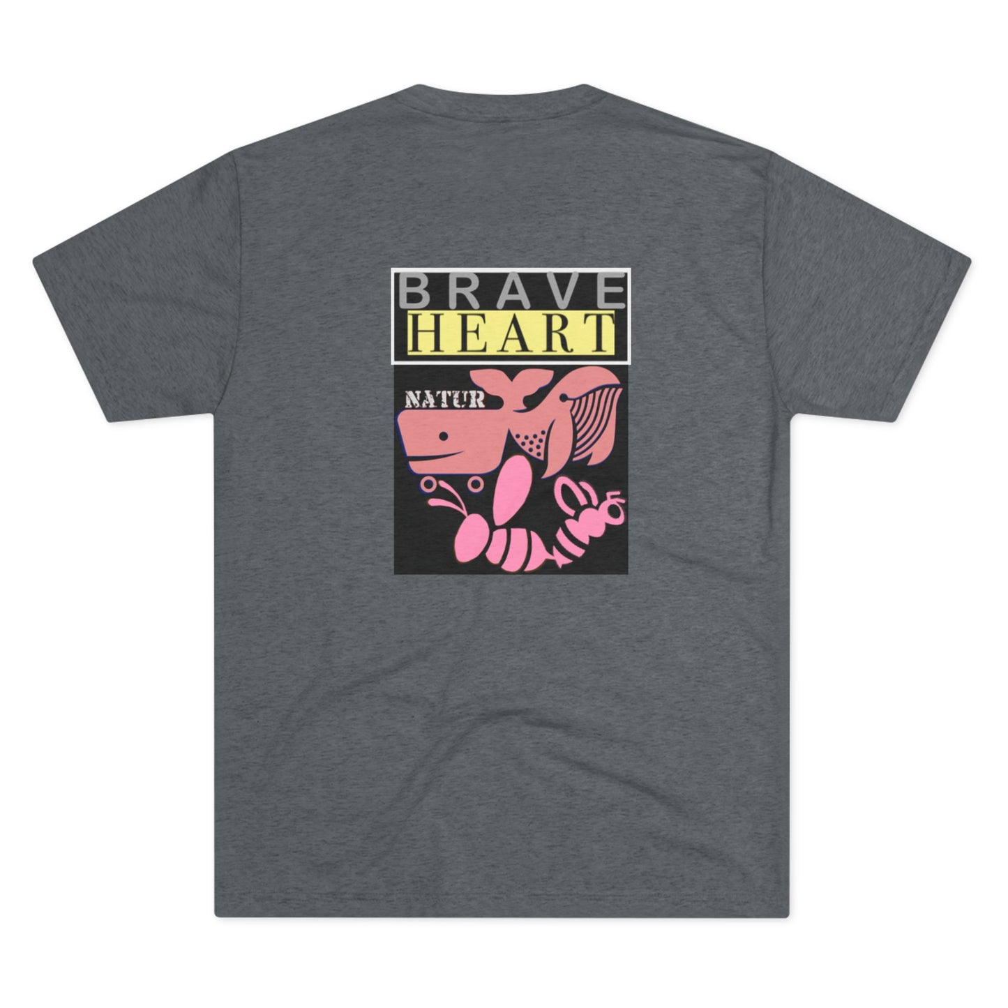 Brave Heart Tri-Blend Unisex T-Shirt