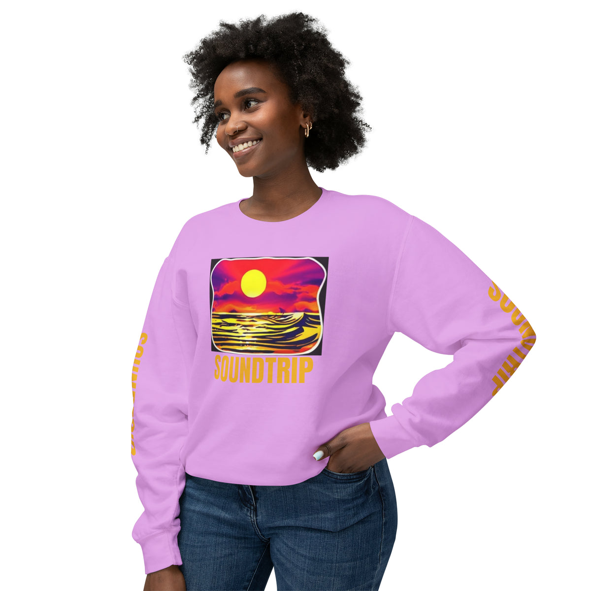 Unisex Lightweight Crewneck Sweatshirt