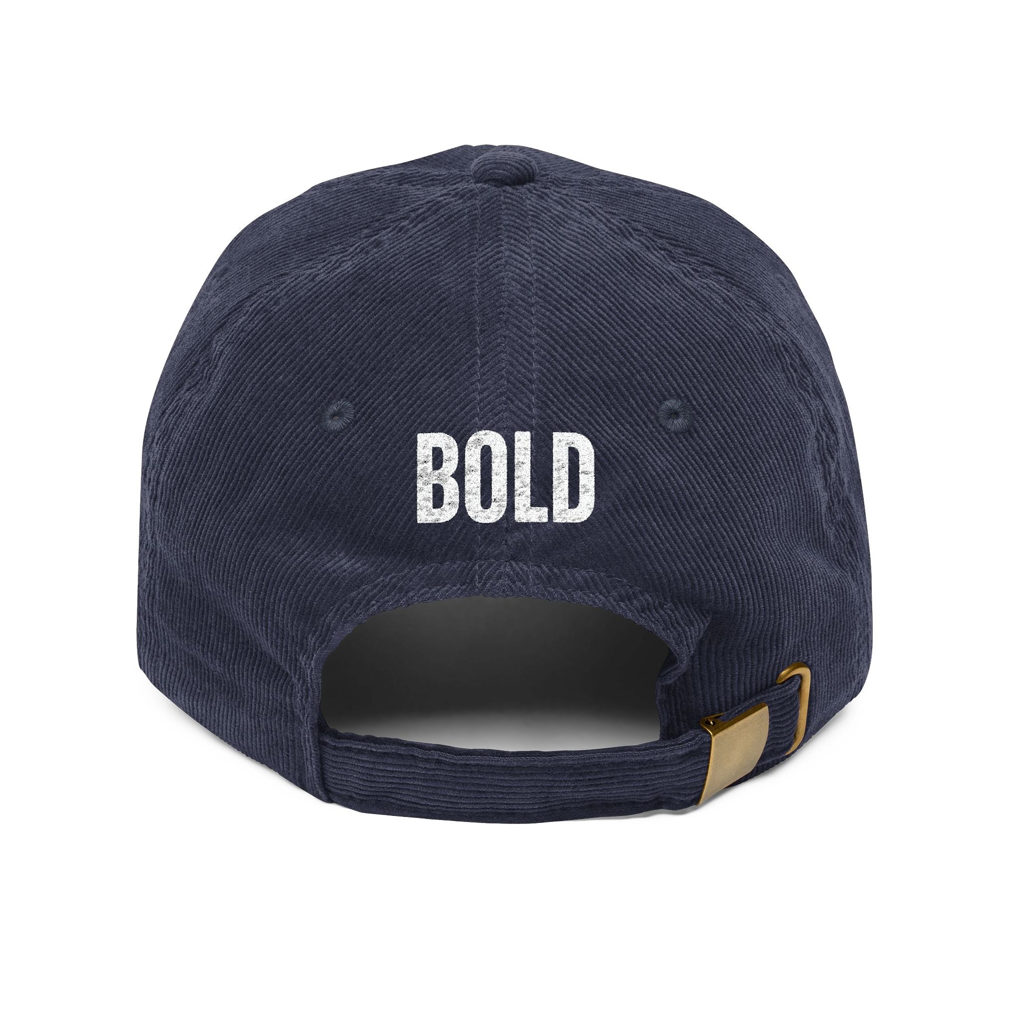 Bold Corduroy  Statement Hat, Embroidered Printify