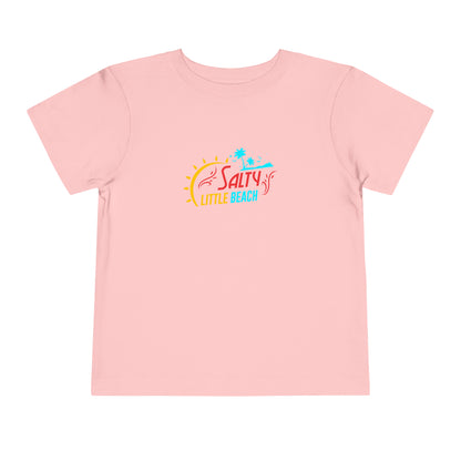 T-shirt pour tout-petits Salty Little Beach 