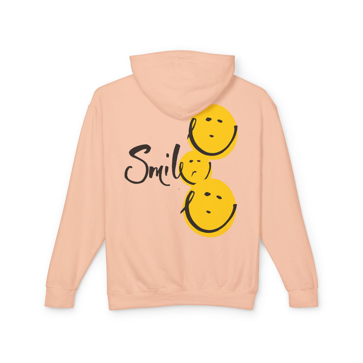 Smile Lightweight Hooded Sweatshirt