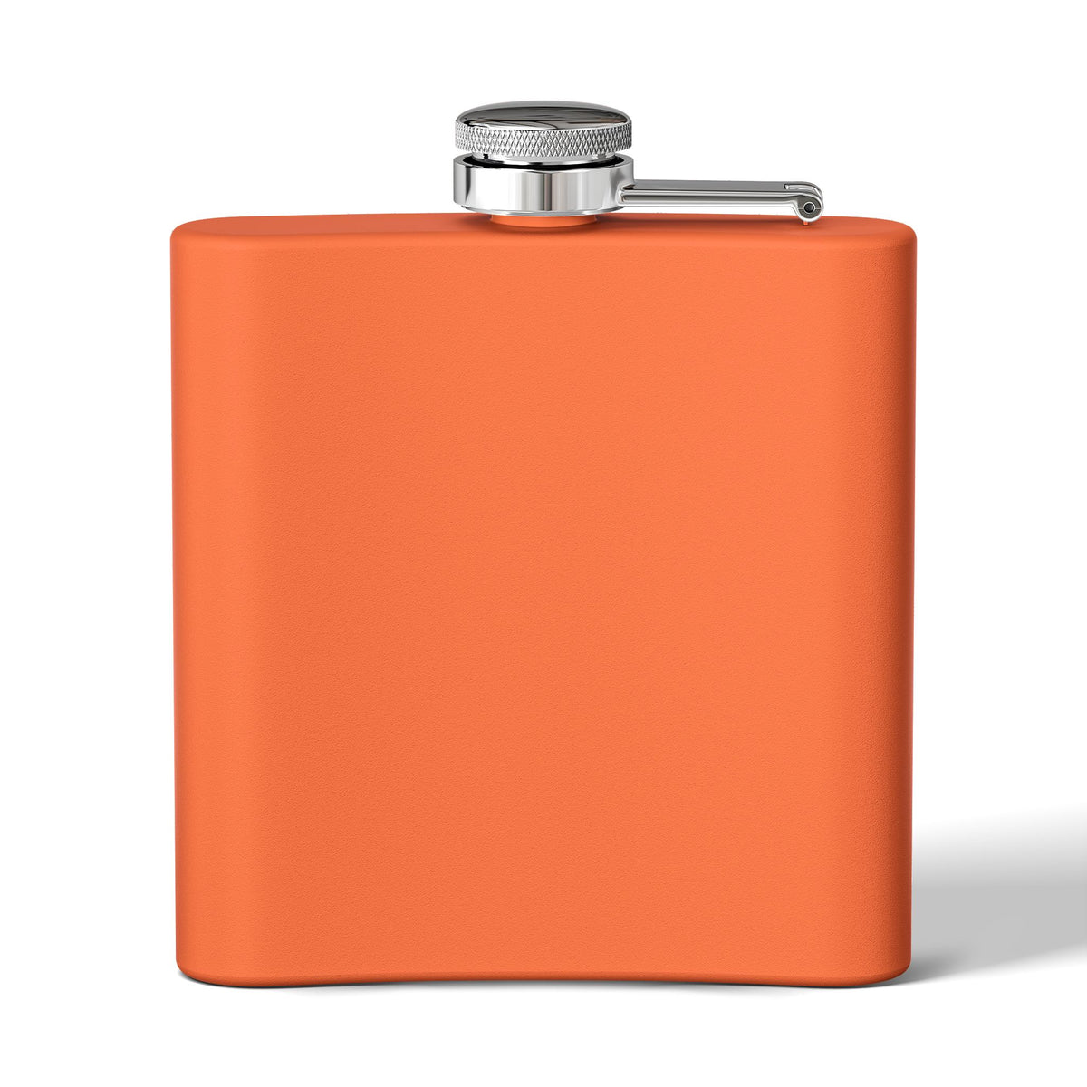 Personalized 6oz Stainless Steel Flask - Pushup Design