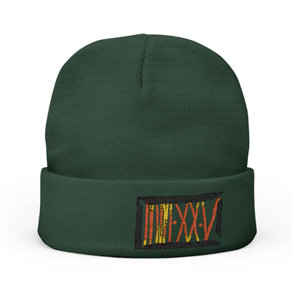 Beanie Hat MMXXV Embroidery Winter Accessory