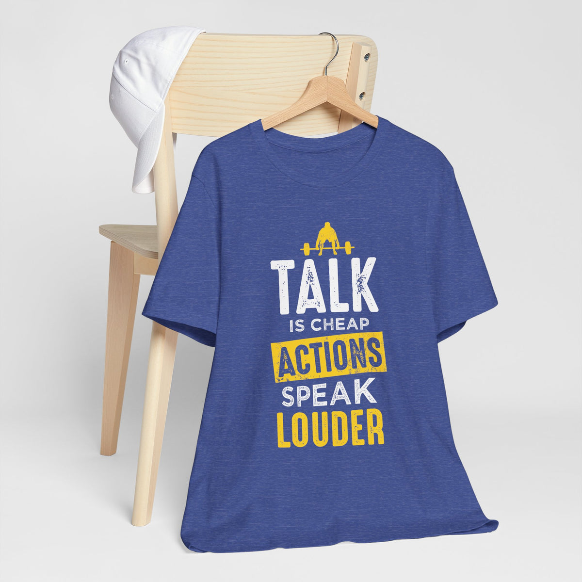 Parler, c’est des actions bon marché, parler plus fort, tee-shirt unisexe 